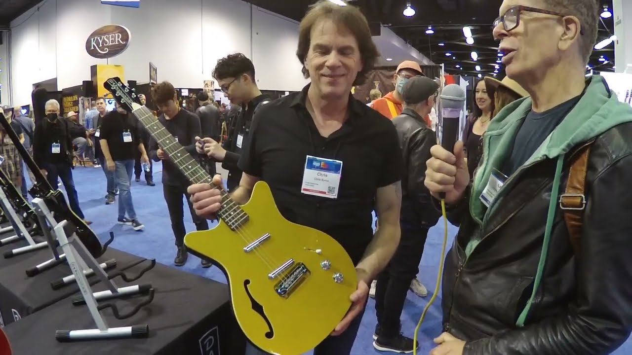 Danelectro 59er, Red Hot Longhorn, Nichols1966, Sitar reissue, and more - NAMM 2024 - KUCR