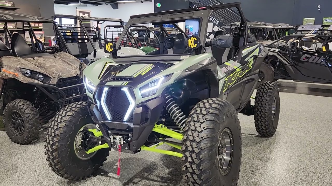 RYCO Street Legal/Turn Signal Kit on a 2024 KAWASAKI KRX 1000