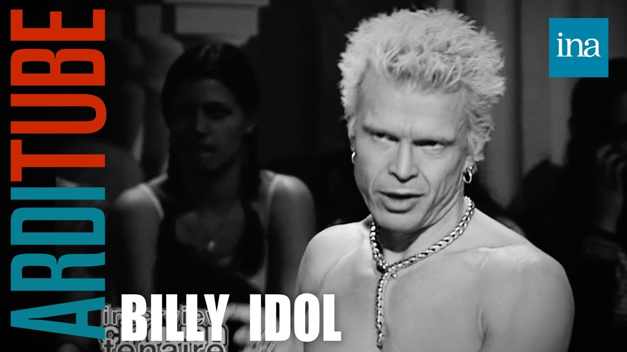 Billy Idol : 50 ans, la drogue et l'alcool chez Thierry Ardisson | INA Arditube