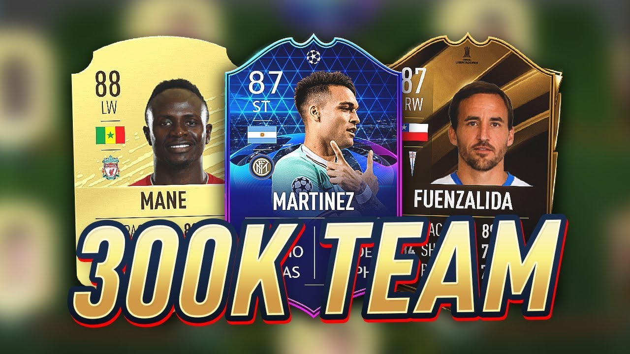 BEST POSSIBLE 300K WEEKEND LEAGUE TEAM (300K SQUAD BUILDER) - FIFA 20 Ultimate Team