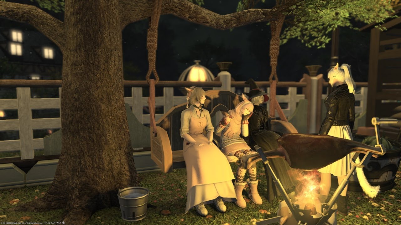 Final Fantasy XIV - Where the Heart Is The Lavender Beds ambience BGM (1 hour-ish)