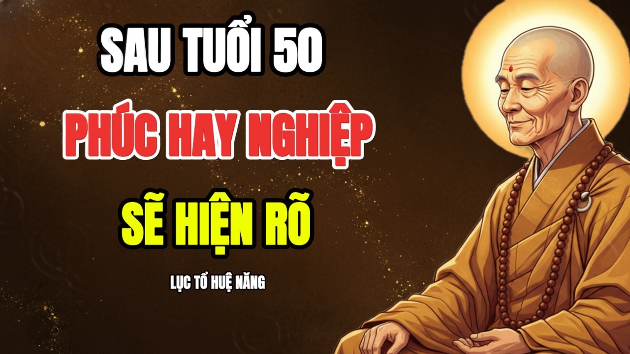 LỤC TỔ HUỆ NĂNG - SAU TUỔI 50 PHÚC HAY NGHIỆP CỦA MỘT NGƯỜI SẼ HIỆN RÕ | PHẬT TẠI TÂM