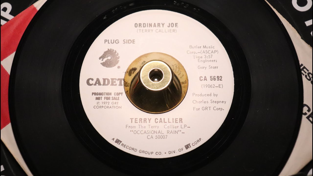 Terry Callier - Ordinary Joe - Cadet: CA 5692 DJ (45s)
