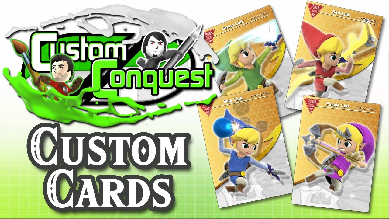 Custom Conquest - Make your own amiibo Cards