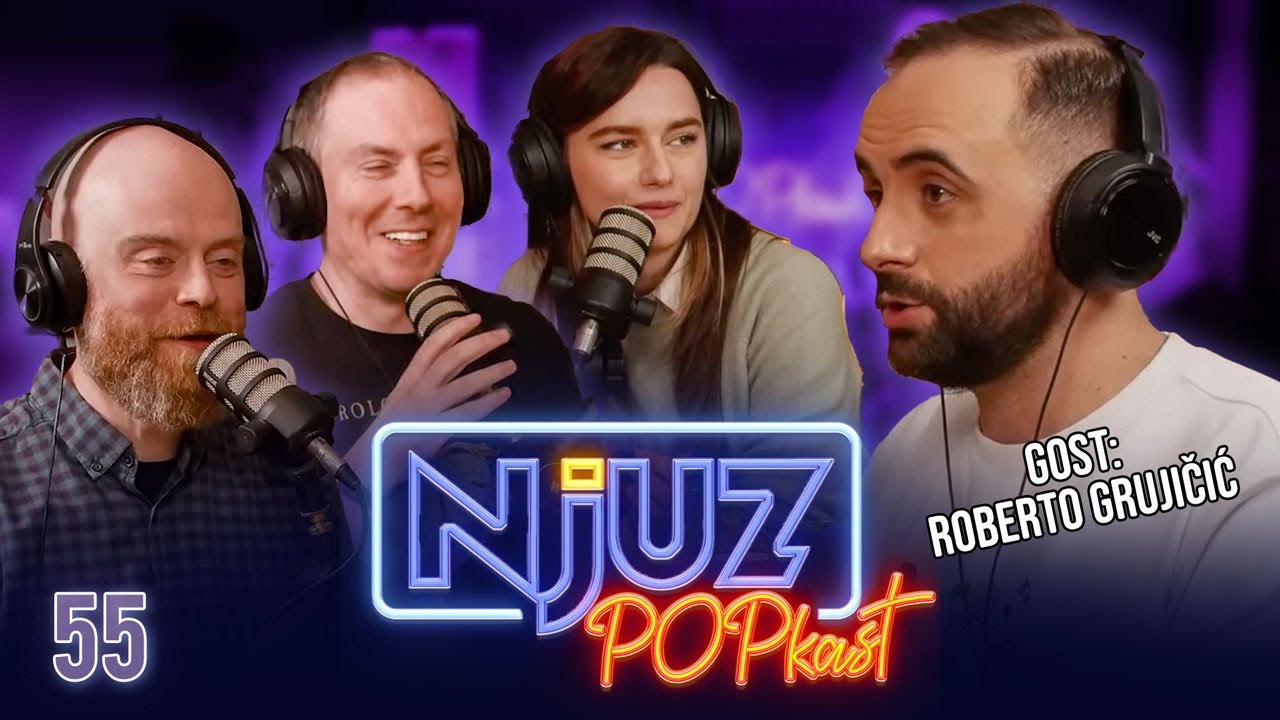 Ovaj podkast nije terapija, ali zvuči kao da jeste : Njuz POPkast ft. Roberto Grujičić ep55