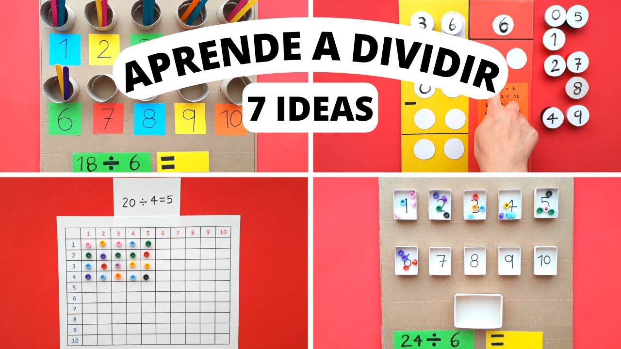7 IDEAS PARA APRENDER A DIVIDIR FÁCIL