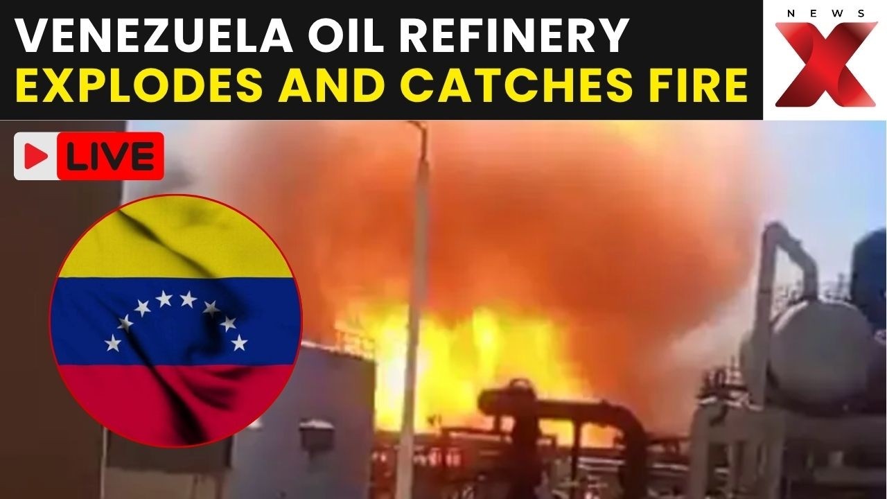 Venezuela Refinery Fire LIVE: OIL REFINERY EXPLODES AND CATCHES FIRE, FORCING FULL SHUTDOWN