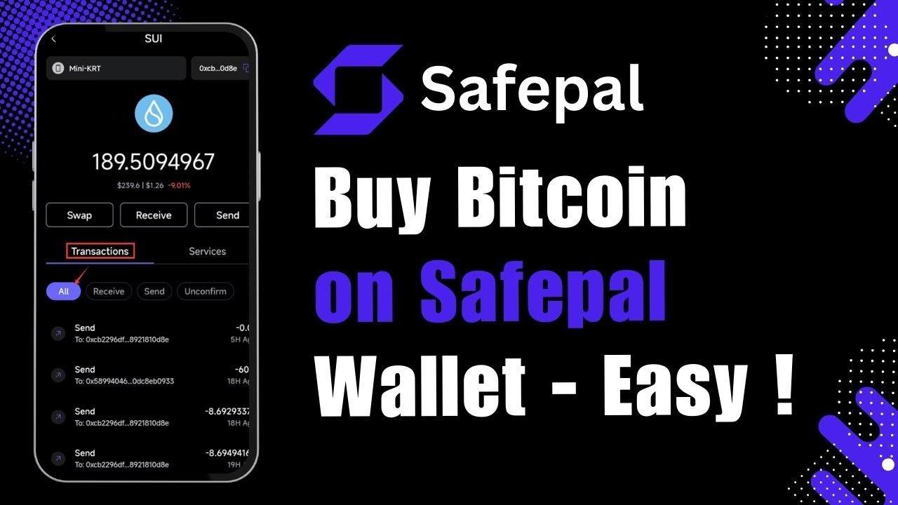 Jak kupić Bitcoin w portfelu Safepal !