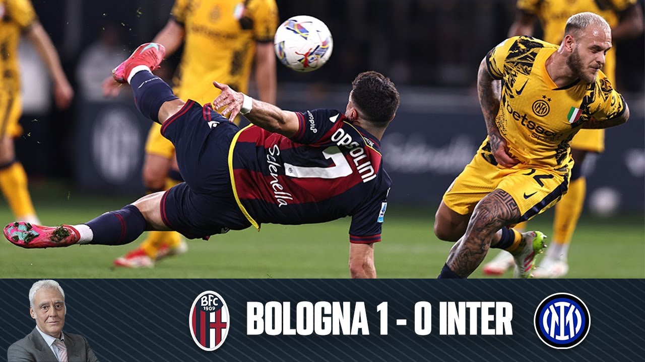 Bologna-Inter 1-0: Francesco Repice IMPAZZISCE al gol di Orsolini