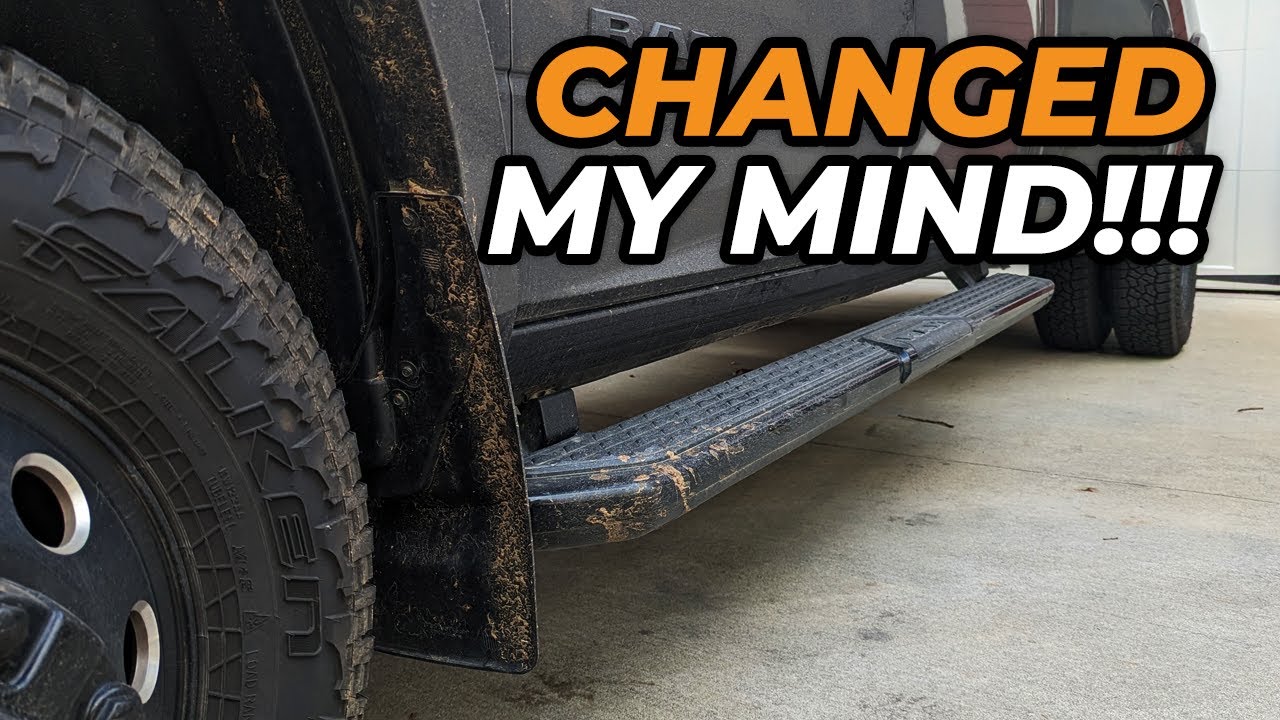 WeatherTech Custom Mud Flaps for my RAM 3500 Dually Pickup Truck // Review & Close-up Views