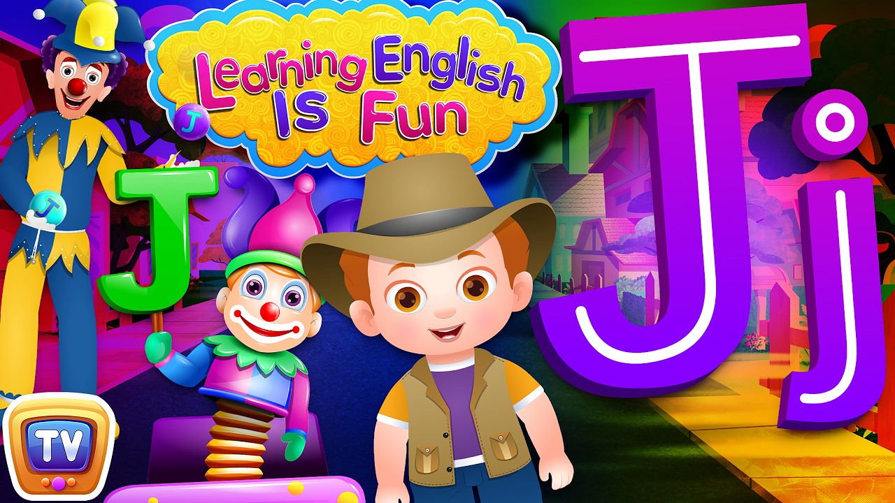 Learning English Is Fun&trade; | Alphabet &ldquo;J&rdquo; | ChuChu TV Phonics & Words Learning For Preschool Children