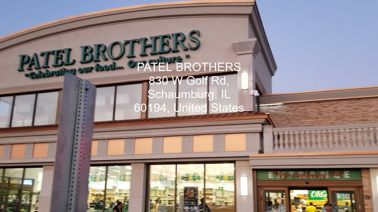 Patel Brothers Indian Grocery Store in Schaumburg Chicago Illinois USA | Grocery shopping in USA