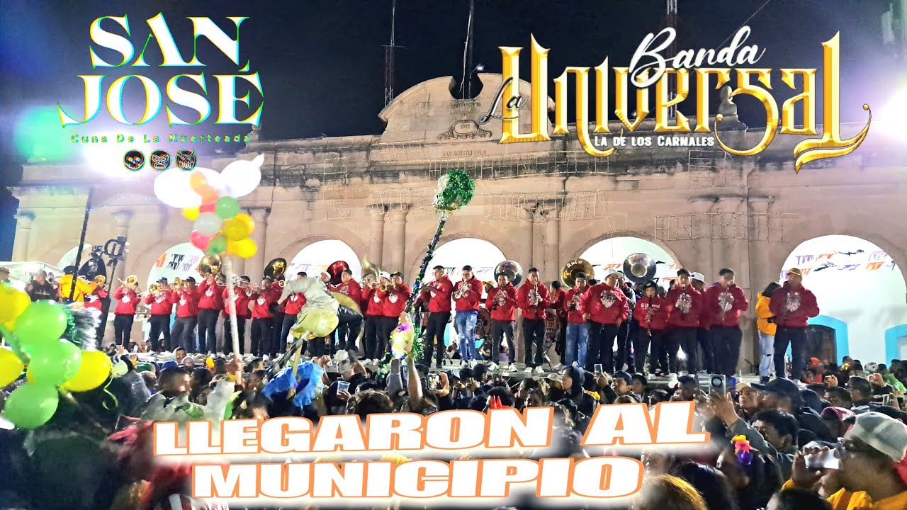 BARRIO SAN JOSÉ LLEGÓ AL MUNICIPIO📸| BANDA LA UNIVERSAL🔥2023 👻