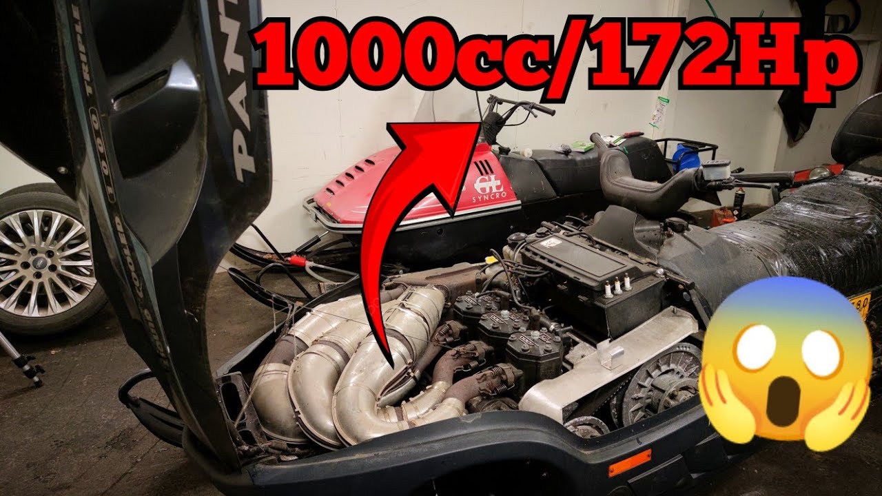 MÖRKÖ CATTI 1000CC 2-TAHTI MOOTTORILLA!