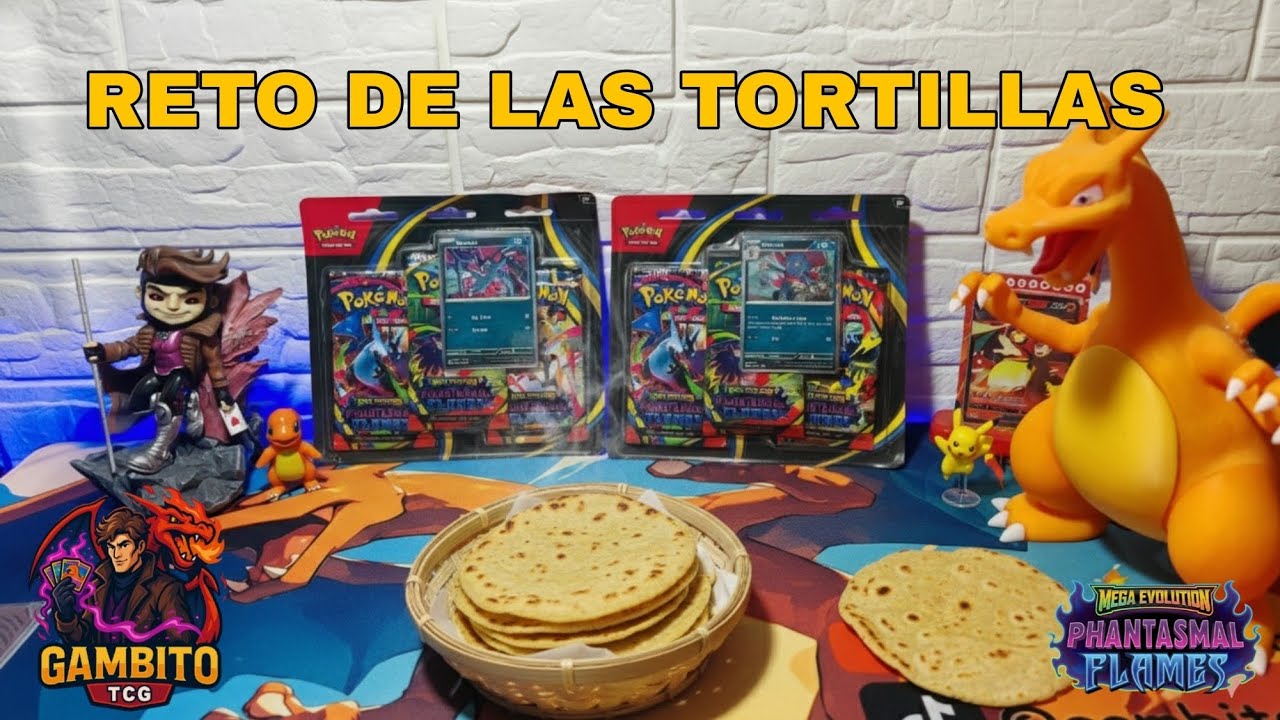#reto de las #tortillas buscando a #megacharizard 