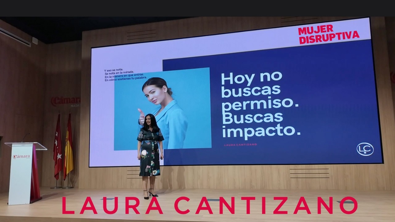 MUJER DISRUPTIVA 🔥 Deja de encajar y empieza a liderar con tu voz | Laura Cantizano