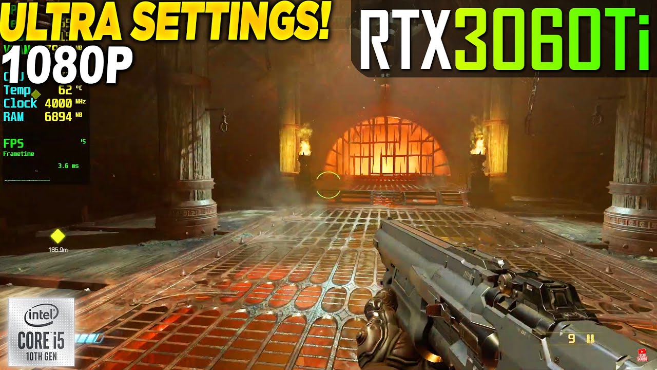 DOOM Eternal RTX 3060 Tİ - 1080p Ultra,