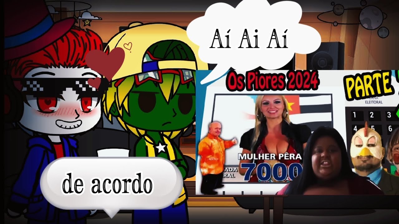 países reagindo a Fala de tudo Os mais Bizarros e engraçados candidatos do Brasil parte3 Turno 2024