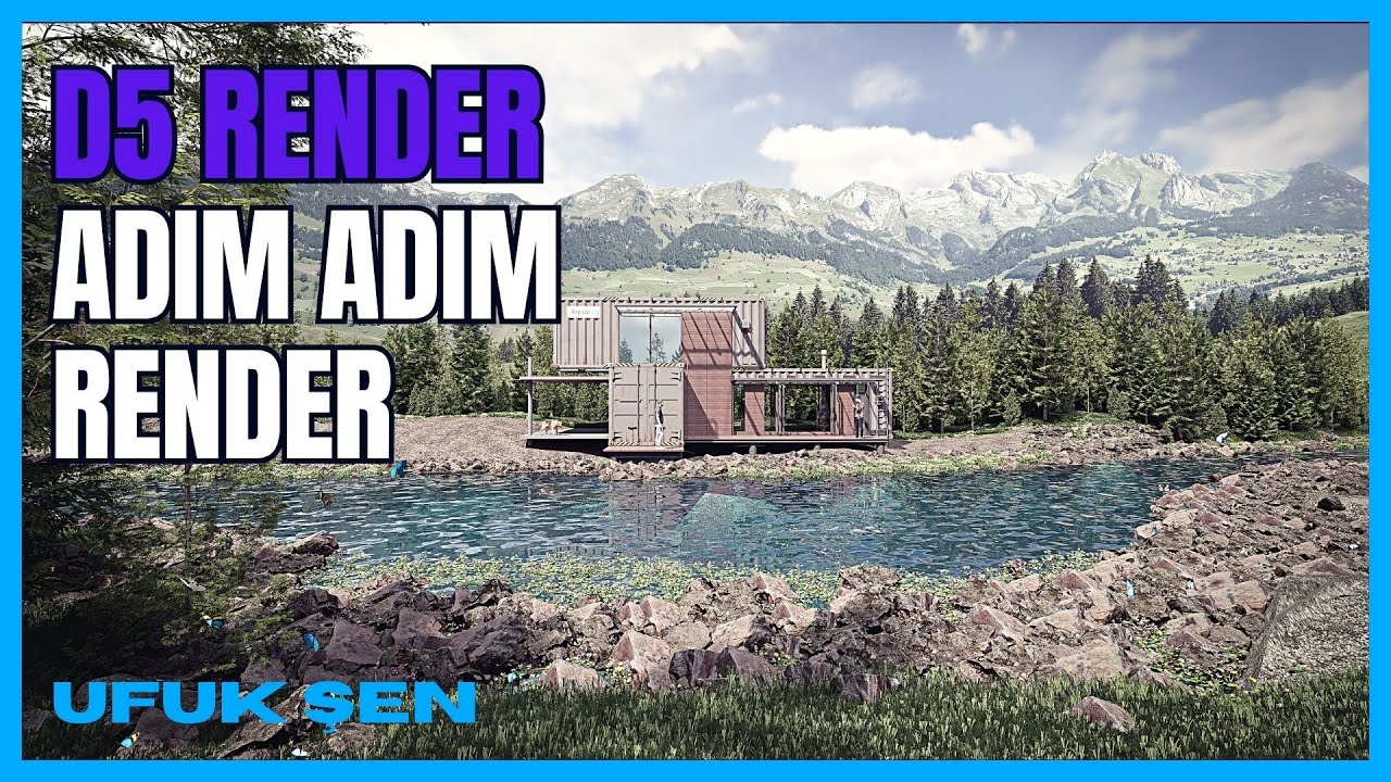 D5 RENDER ADIM ADIM 3D RENDER