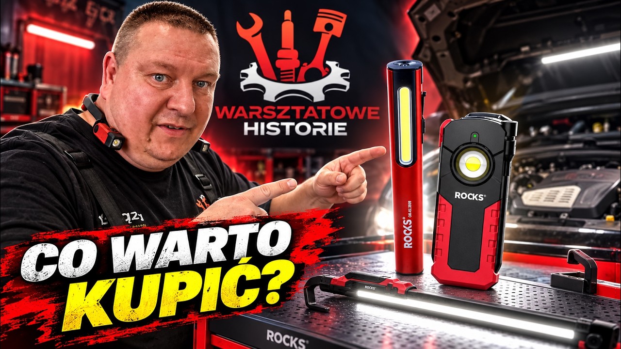 Kupiliśmy r&oacute;żne lampy do test&oacute;w, jedna z nich ma ciekawy gadżet !