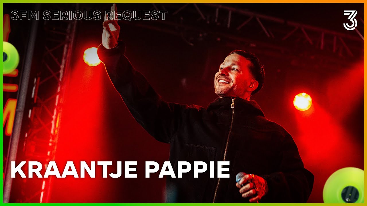 Kraantje Pappie live met o.a. 'Feesttent' en 'De Manier' | 3FM Serious Request 2023 | NPO 3FM