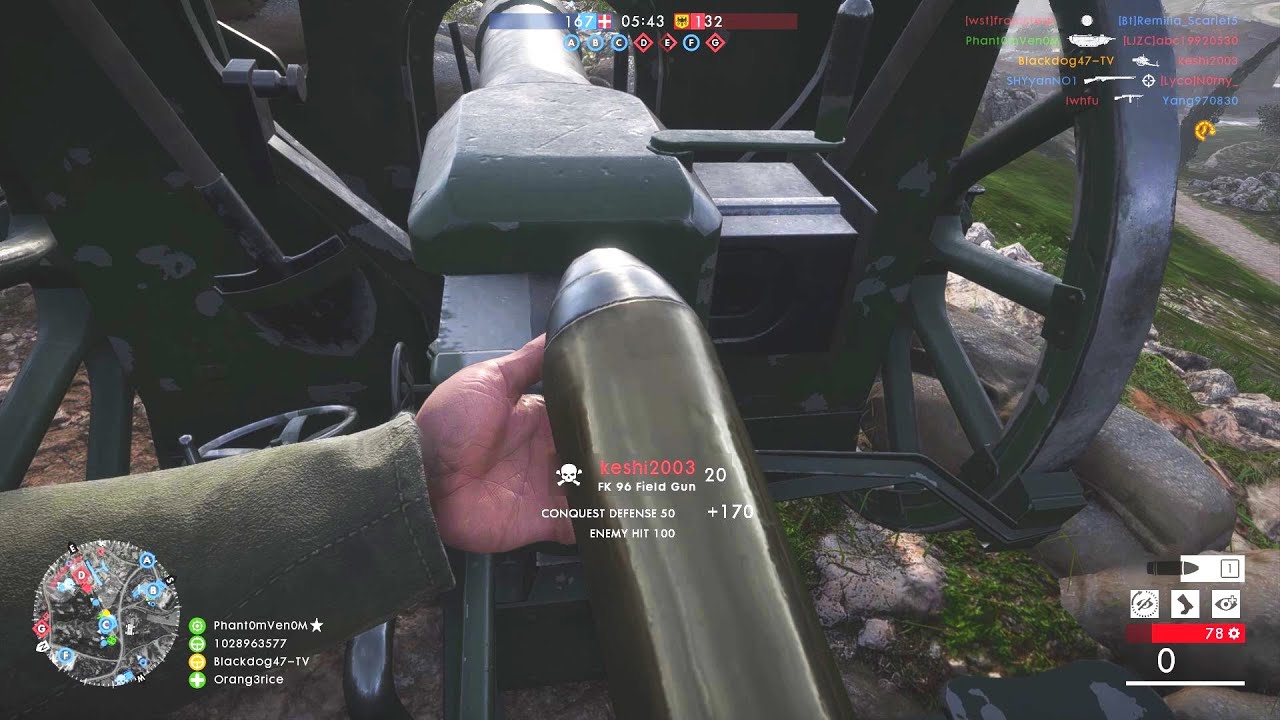 Battlefield 1: Conquest Gameplay (No Commentary)