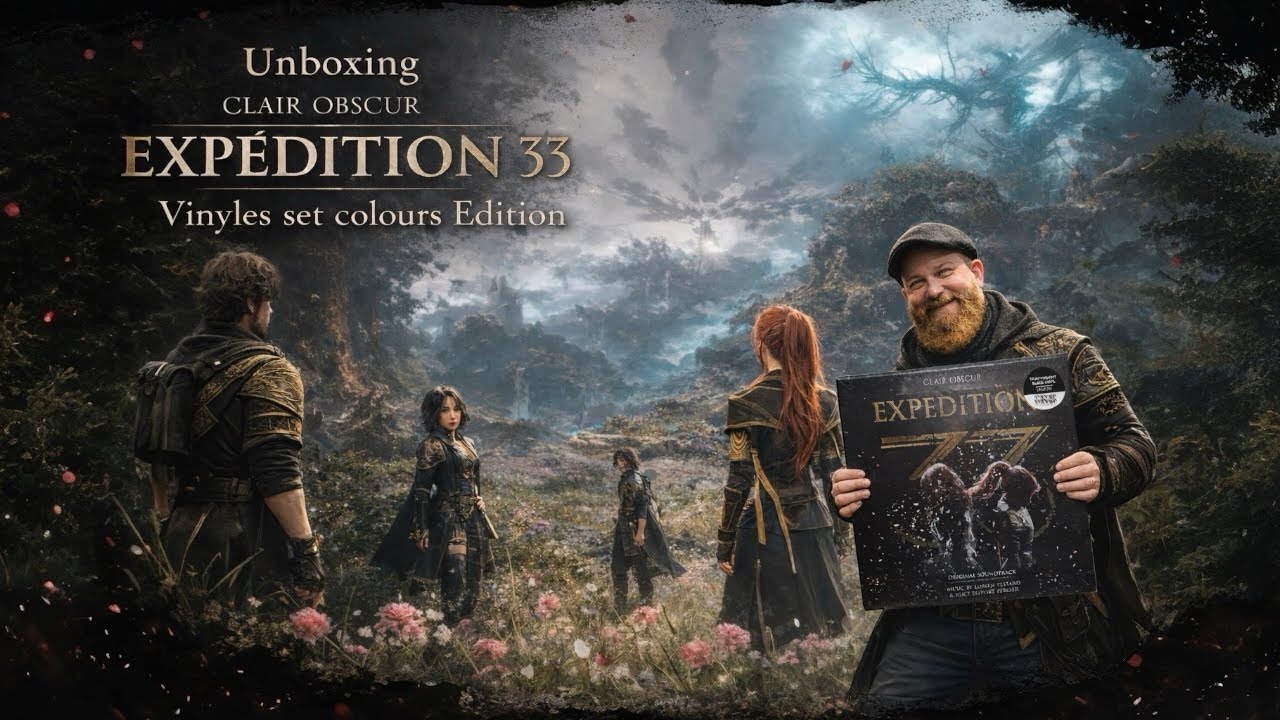 UNBOXING Clair Obscur: Expedition 33Exclusive Color ￼Edition X6LP Boxset (FR)🌟🌟🌟🌟🌟
