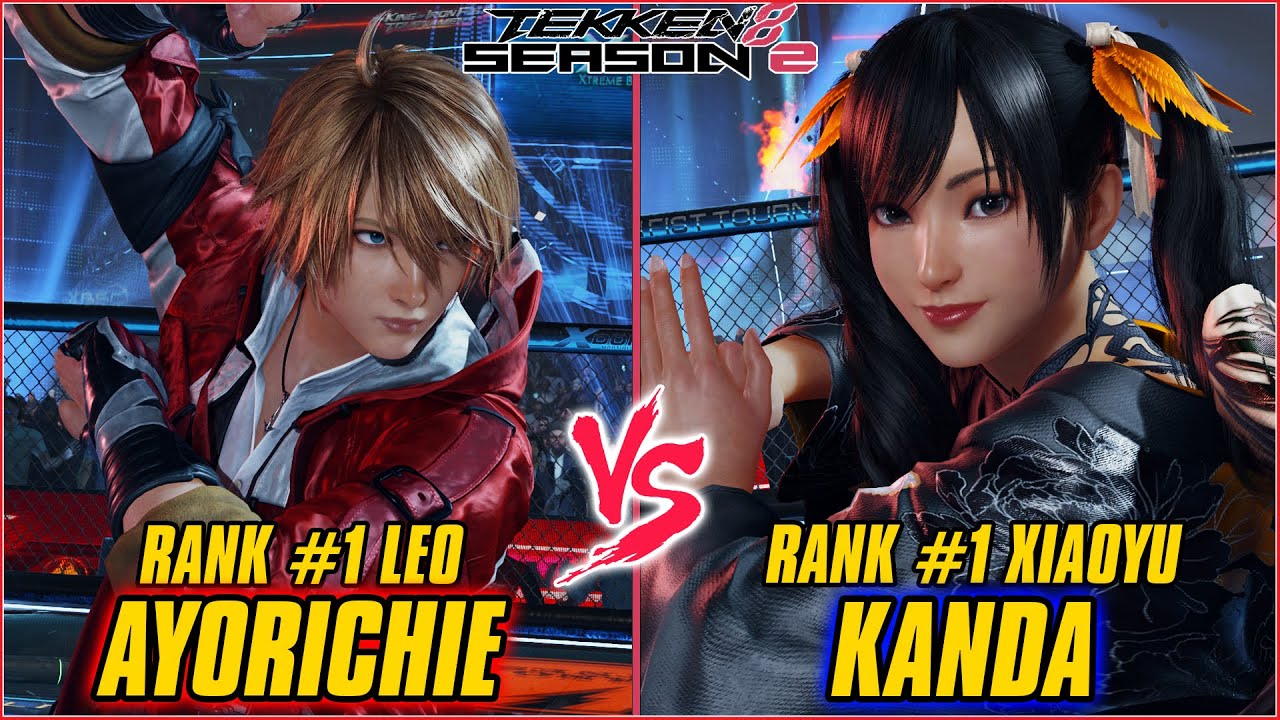 TEKKEN 8 | AYORICHIE (RANK #1 LEO) vs KANDA (RANK #1 XIAOYU) | TEKKEN 8 HIGH LEVEL MATCH