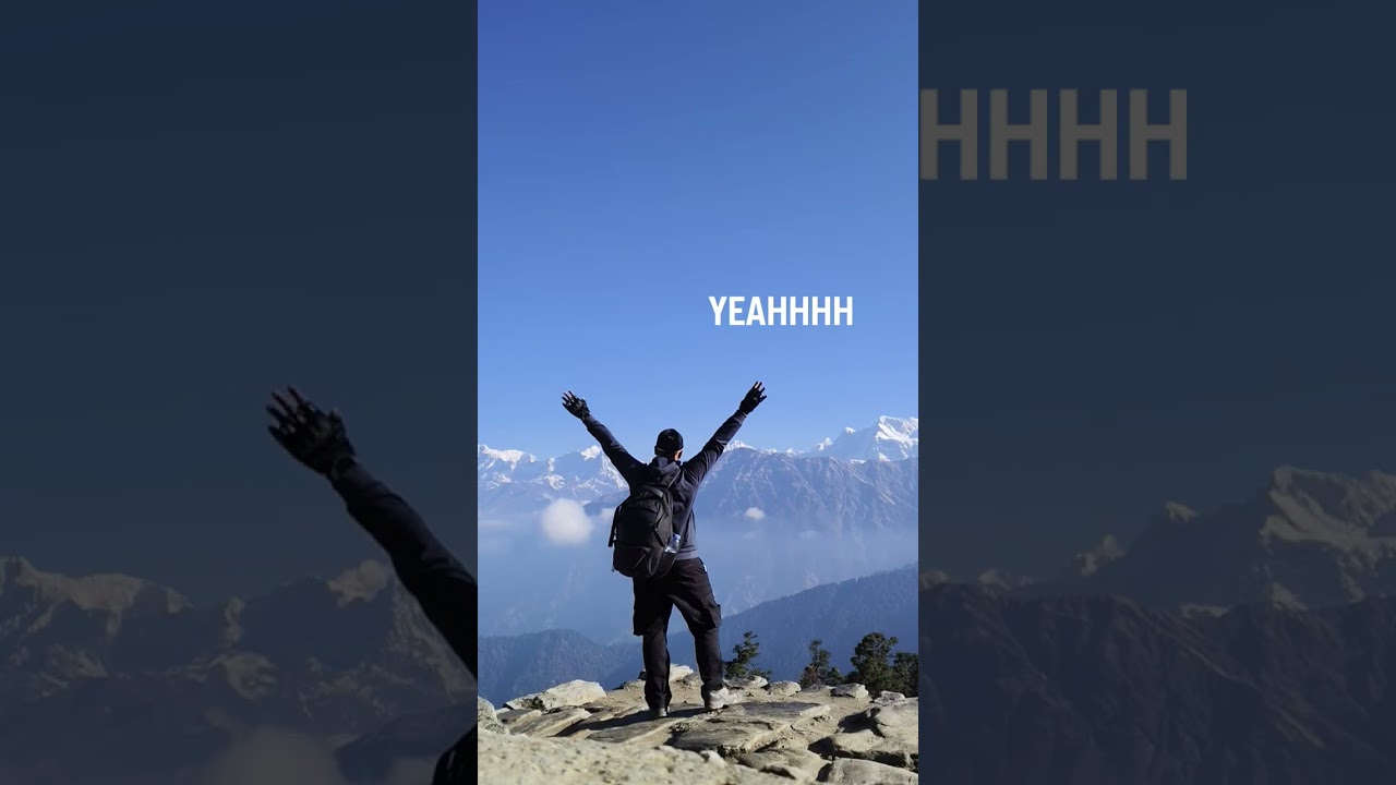 Tungnath Chandrashila Solo Trek April 2025
