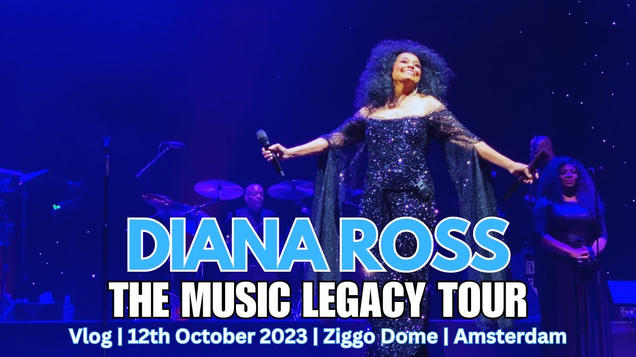 Diana Ross | The Music Legacy Tour Concert Vlog | Ziggo Dome | Amsterdam | 2023 |