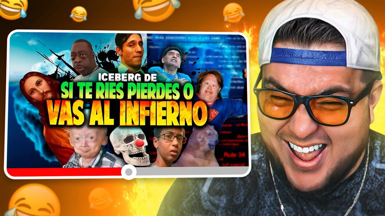 Mexi Reacciona a: ICEBERG De SI TE RIES PIERDES o VAS AL INFIERNO 😈