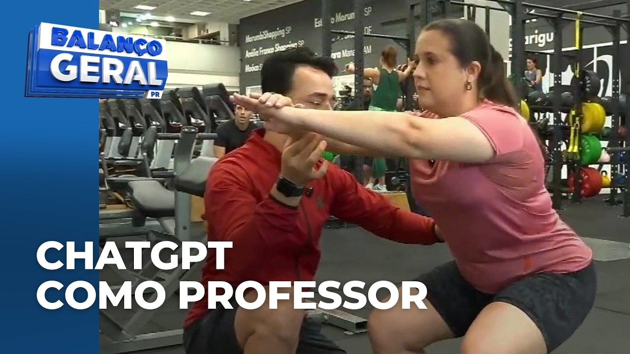 Treino com IA ganha espaço nas academias; personal alerta para riscos de não ter orientação