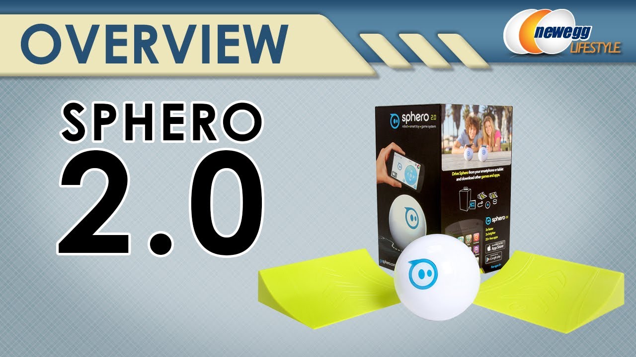 Sphero 2.0 Robotic Ball IOS and Android Controlled Gaming system Overview - Newegg Lifestyle