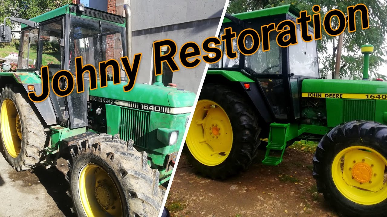 John Deere Tractor Restoration - JOHN DEERE 1640