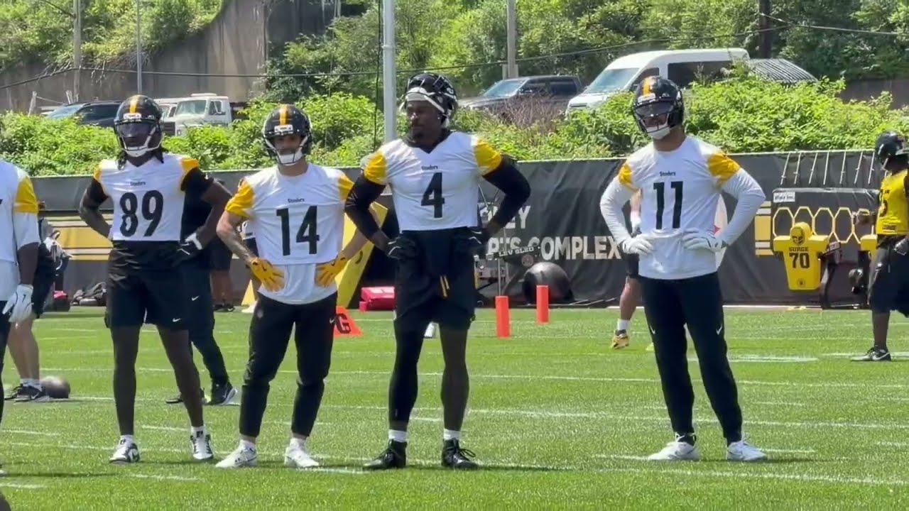 Up Close Look at DK Metcalf, Michael Pittman Jr. | Steelers Sights & Sounds
