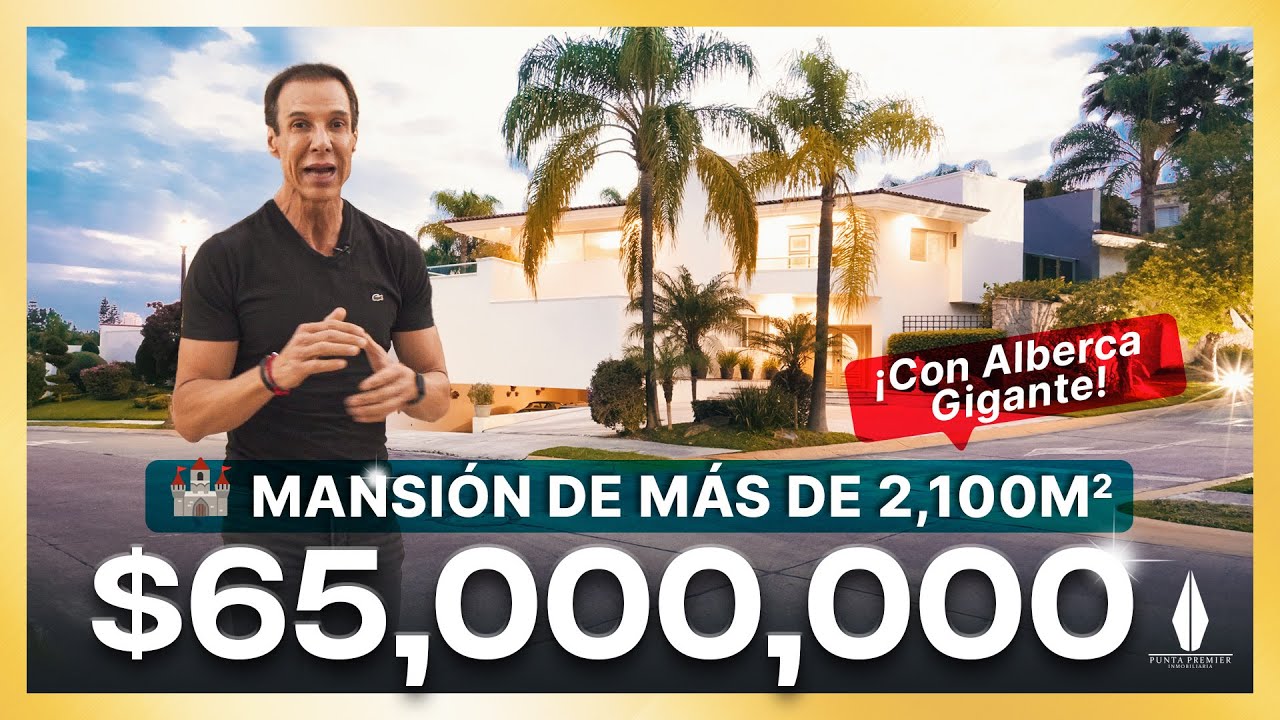 Mansión de más de 2000m2 con albeca Gigante ¡En Venta! en Puerta de Hierro, Zapopan, Jalisco