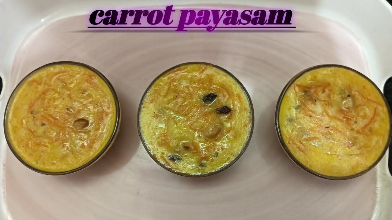 Carrot payasam.. easy recipe 👀 