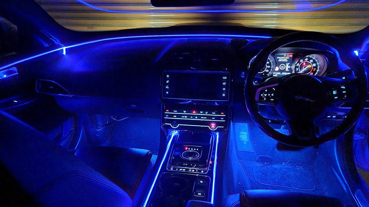 Jag XE Ambient Light Install | RGB LED Car Interior Lights | Car Ambient Lights