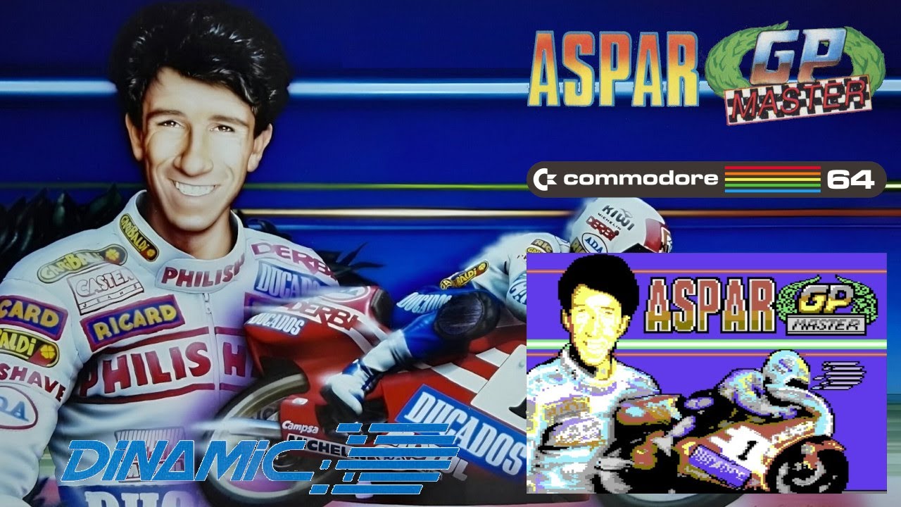 Aspar G.P. Master // Dinamic // Commodore 64 (1989)
