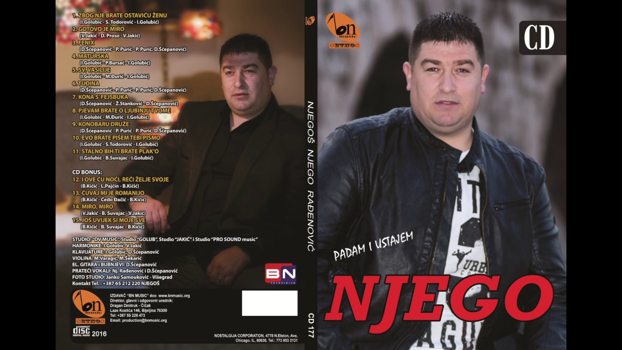 Njegos Njego Radjenovic - Fenix BN Music 2016 Audio