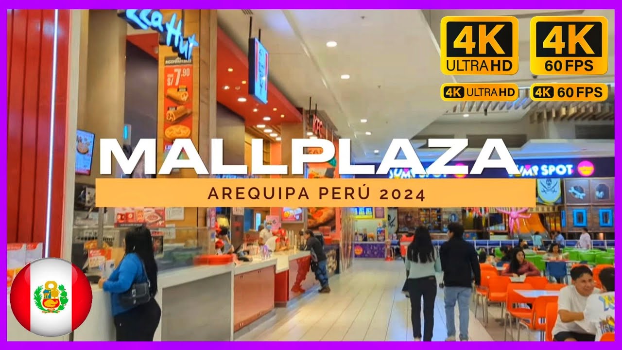 🇵🇪MALLPLAZA AREQUIPA es IMPRESIONANTE