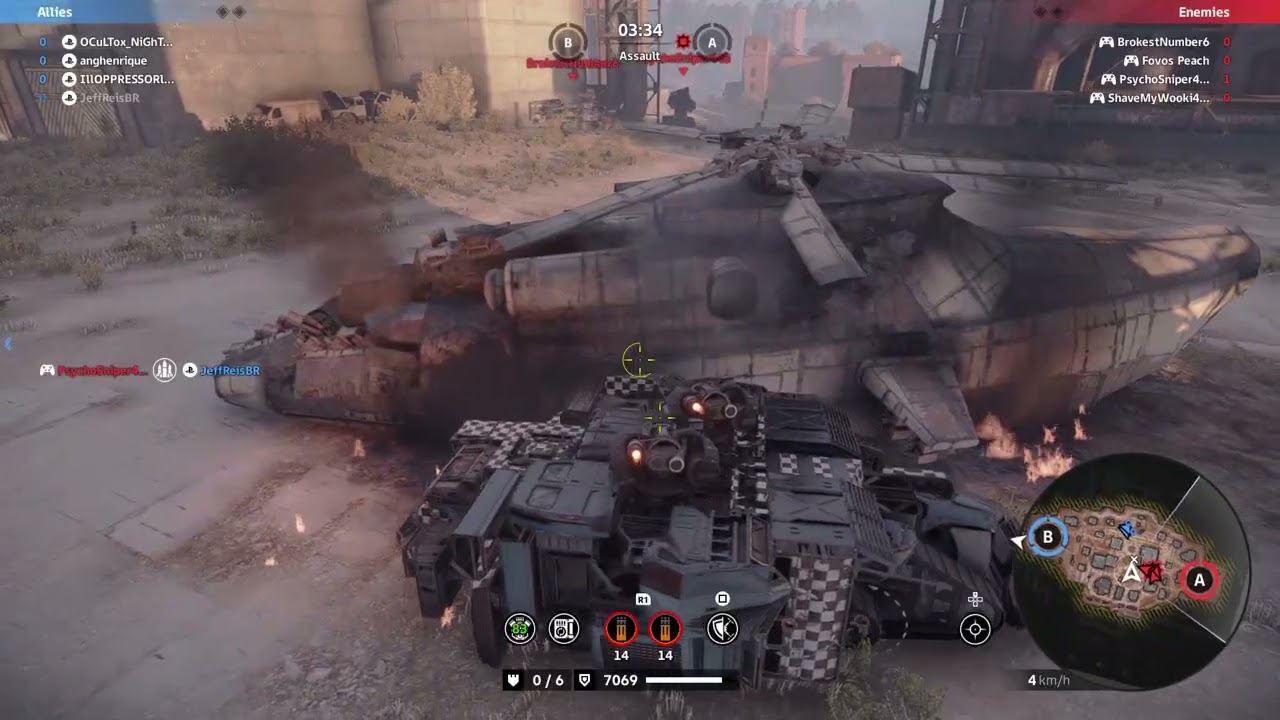 Crossout CWL (FEBEM VS GNRDY) Derrota