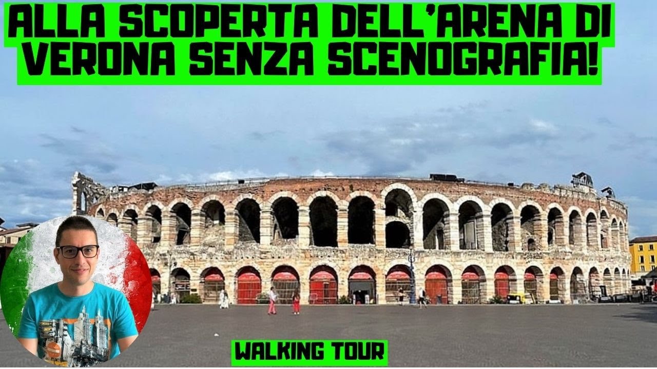 COSA C'E' DENTRO L' ARENA DI VERONA??esploriamo insieme!! || ITALY