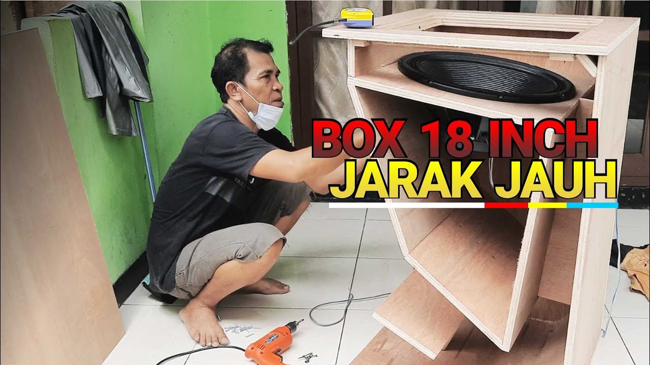 box subwoofer 18 inch lapangan model long throw