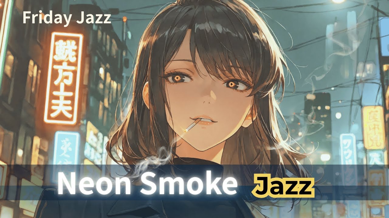 [Friday Jazz] Neon Smoke Jazz – Friday Night Jazz 🎷 ネオンと煙の夜