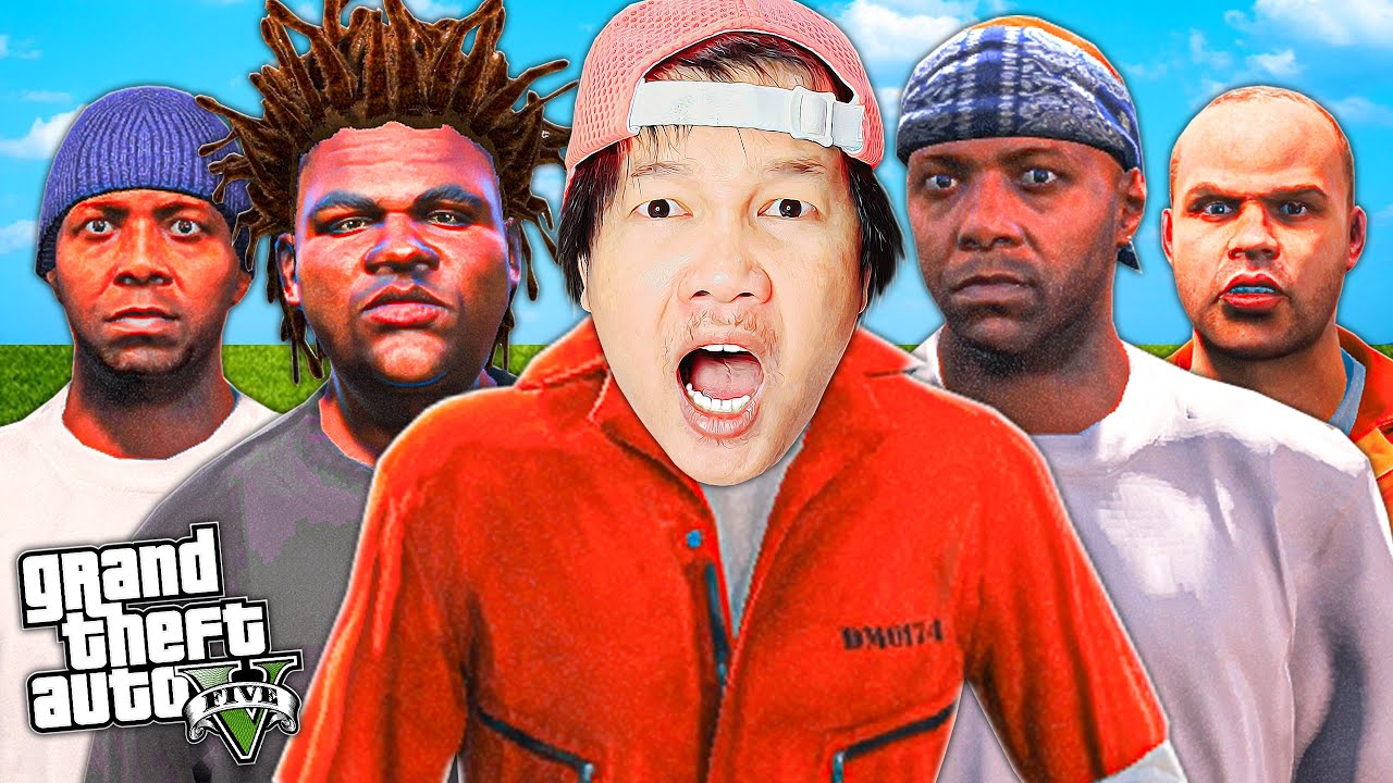 ខ្ញុំហែកគុកនៅក្នុងGTA 5!