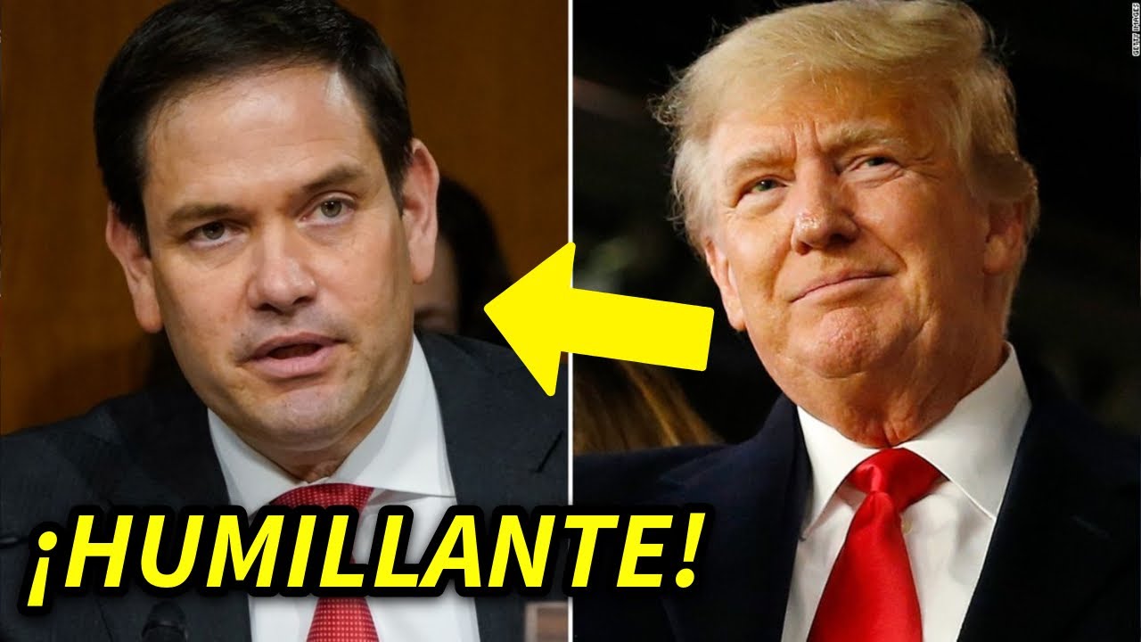 Trump SE DESMORONA mientras Marco Rubio ES ABANDONADO en TV NACIONAL 