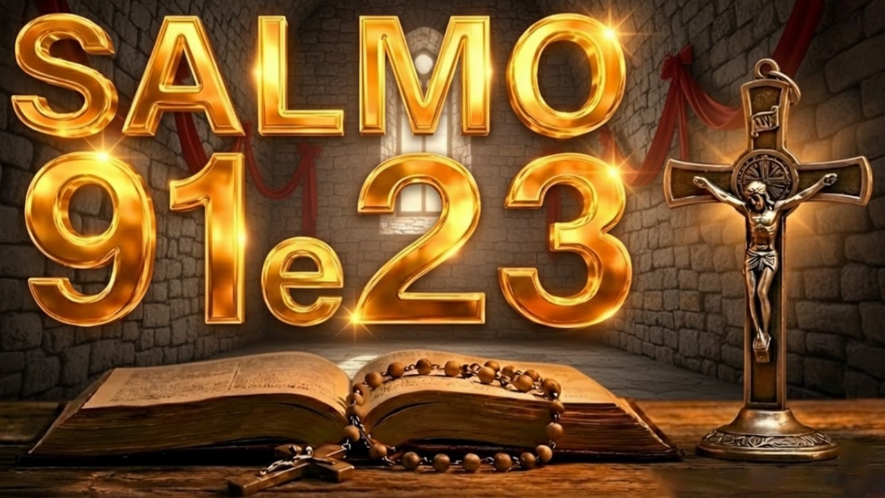 ORAÇÃO DO DIA 15 DE MARÇO - SALMO 91 e SALMO 23 | As duas ORAÇÕES MAIS PODEROSAS da BÍBLIA