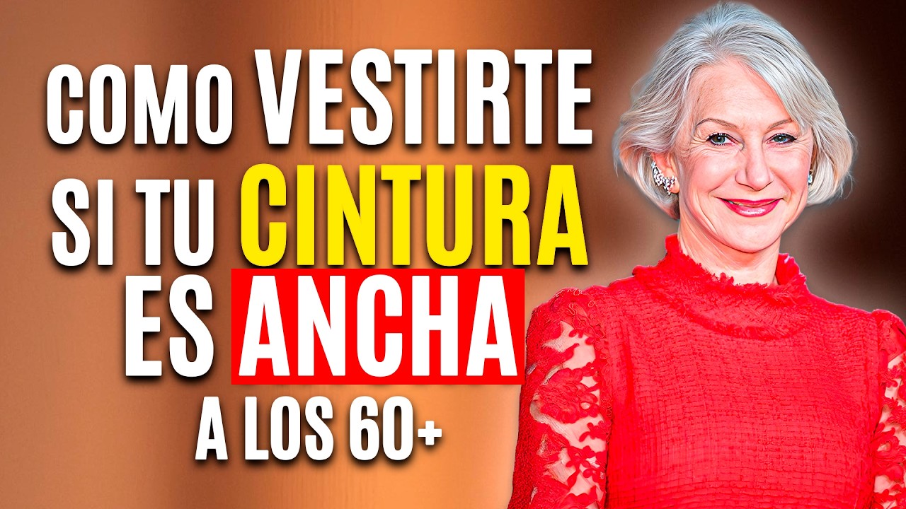 Como Marcar tú CINTURA después de los 60+