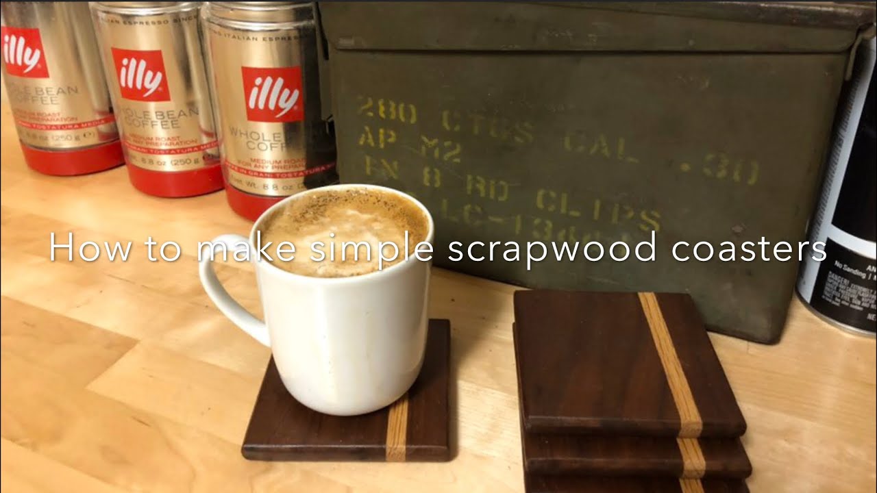 DIY Wooden Coasters (Simple)